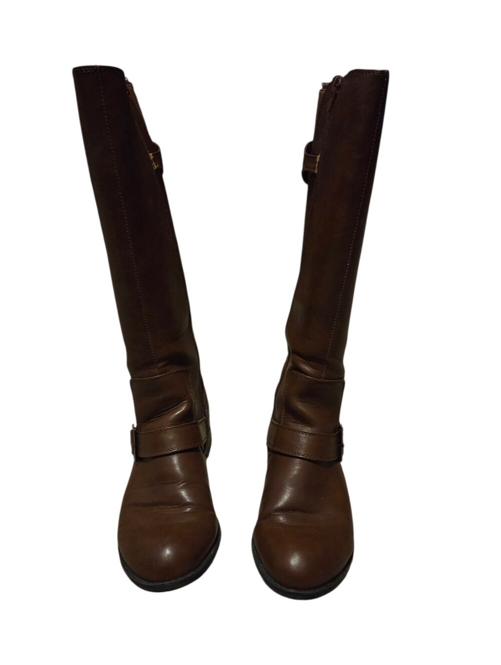 Women’s LifeStride Spell Tall Riding Boots Cedar Kraft Brown 8.5 M